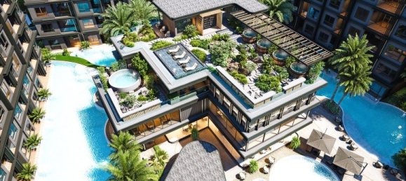 Кондоминиум  с 2 спальнями в Паттайя, Таиланд № 26333 13