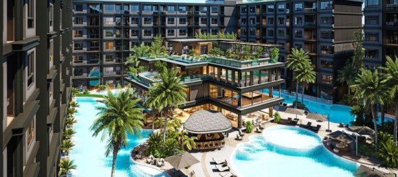 Кондоминиум  с 2 спальнями в Паттайя, Таиланд № 26333 12