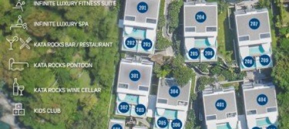 Condominio de 2 dormitorios en Kata Rocks Phuket, Thailand No. 31839 12