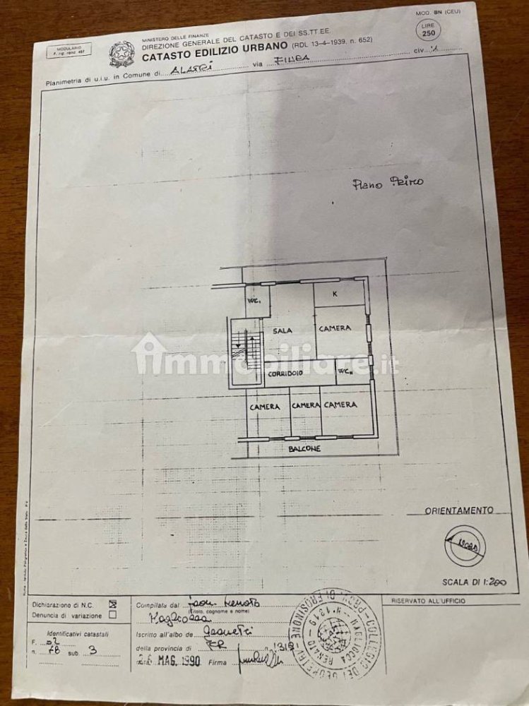 3 Schlafzimmer Wohnung in Alatri, Italy, Nr. 342544