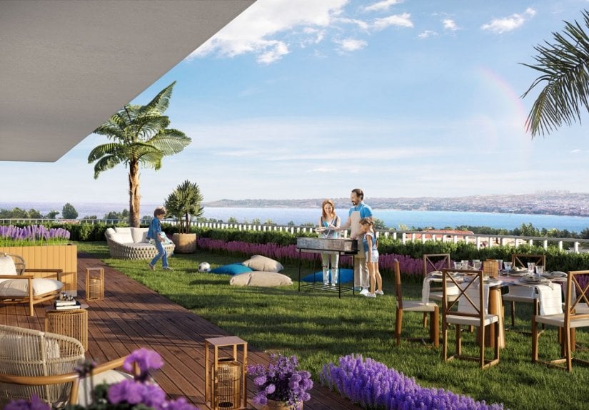 Apartment 1+3 in Istanbul, Turkey No. 3821