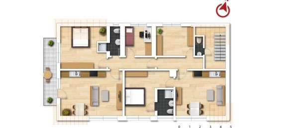 12 rooms Townhouse in Breisgau-Hochschwarzwald, Germany No. 262769 6