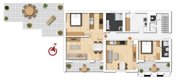 12 rooms Townhouse in Breisgau-Hochschwarzwald, Germany No. 262769 5