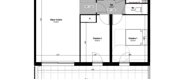 2 bedrooms Apartment in Villeneuve-Loubet, France No. 38326 3