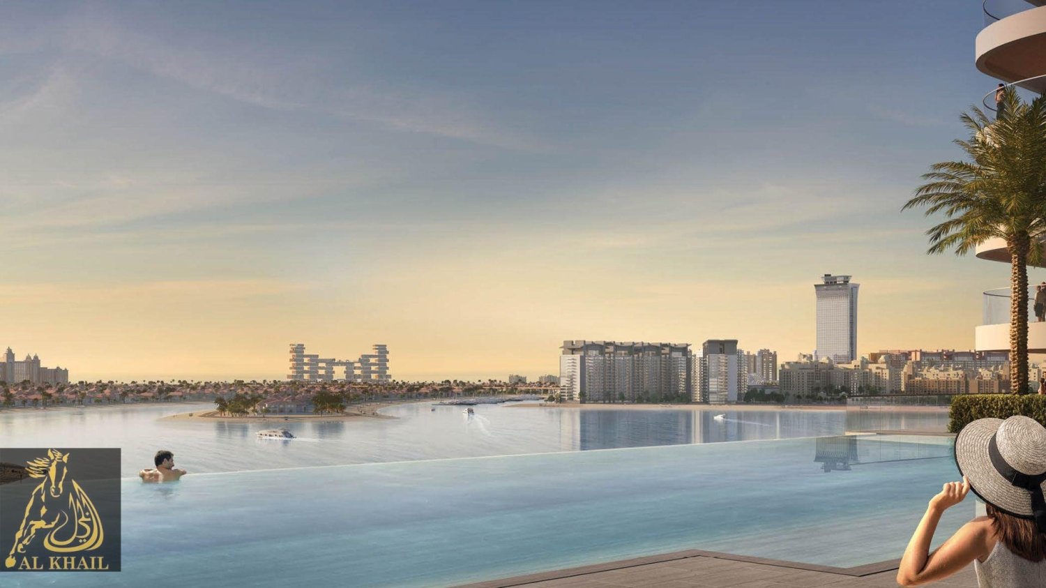 Apartamento T1 em Dubai Harbour, UAE N.º 9365