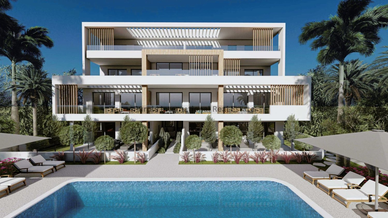 3 chambres Appartement à Geroskípou, Cyprus No. 1192