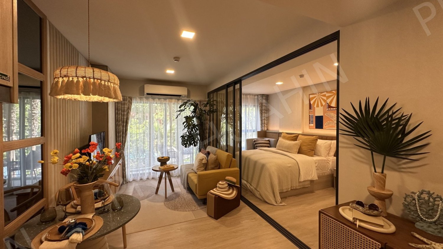 1 chambre appartement à vendre à Hua Hin, Prachuap Khiri Khan, Western Thailand, Thailand № 165799