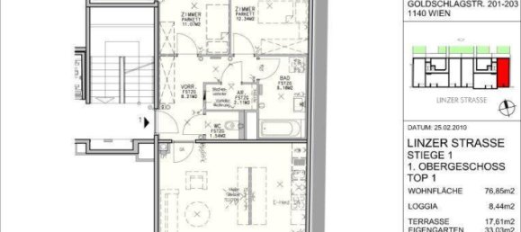 3 rooms Apartment in Penzing, Austria No. 245761 33