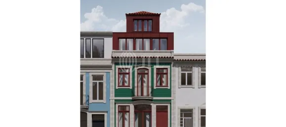 Дуплекс с 1 спальней в Порту, Португалия № 117442 3