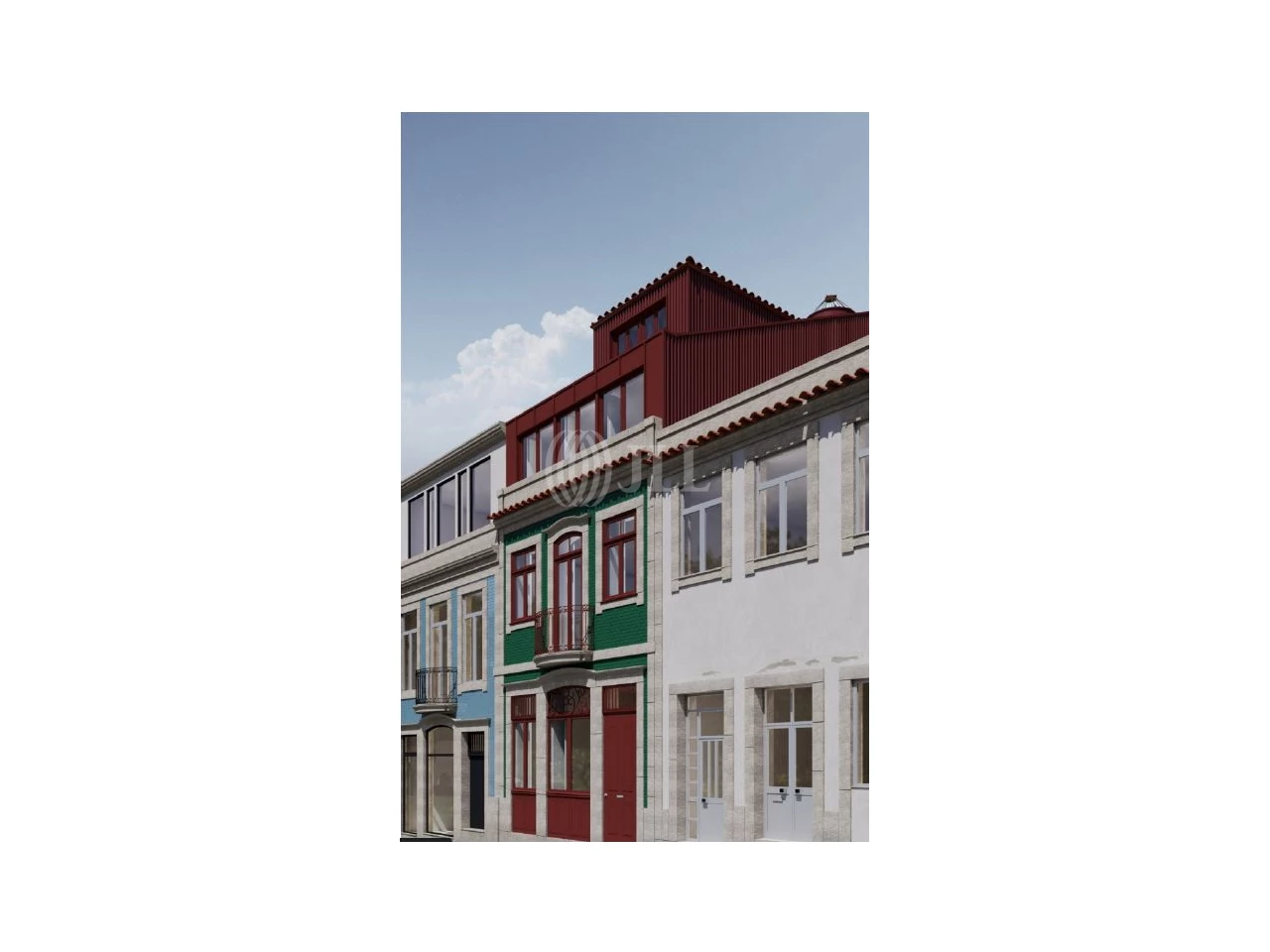 Дуплекс с 1 спальней в Порту, Португалия № 117442