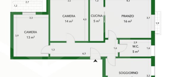 4-salle Appartement à Barletta, Italy No. 23037 24