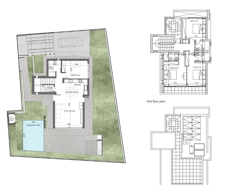 Casa de 4 dormitorios en Kissonerga, Cyprus No. 9748