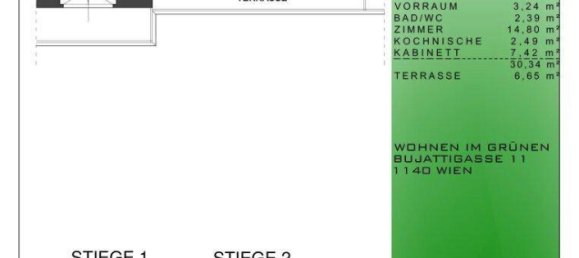 2-Zimmer Wohnung in Penzing, Austria, Nr. 39393 12