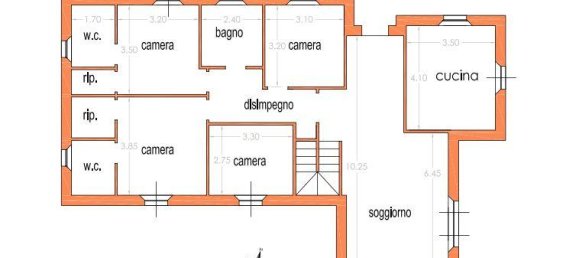 8 rooms Villa in Montefiore dell'Aso, Italy No. 163063 24