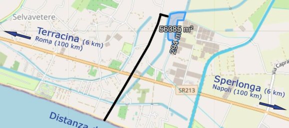 قطعة أرض في Fondi, Italy 56000متر مربع رقم 198909 2