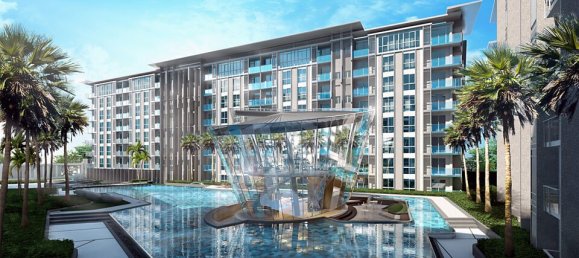 Apartamento com 2 quartos em condomínio em Pattaya, Thailand N.º 2189 7