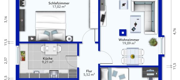 Edificio de 2 dormitorios en Delmenhorst, Germany No. 31022 13