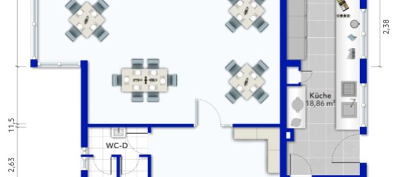 Edificio de 2 dormitorios en Delmenhorst, Germany No. 31022 14