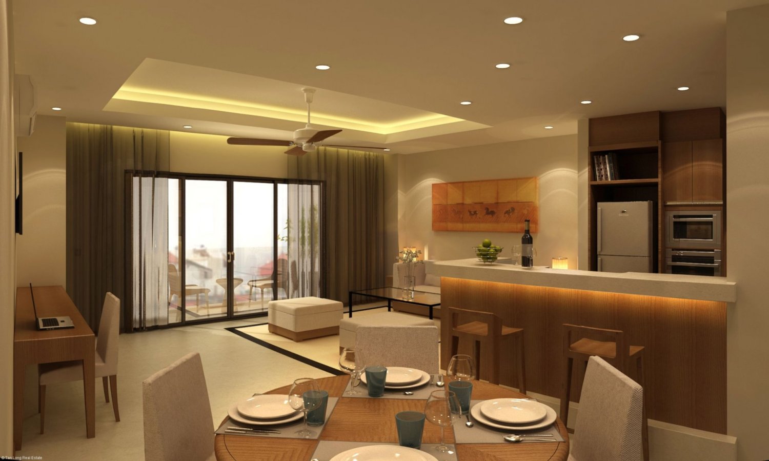 2 غرف نوم شقة في Tay Ho, Vietnam رقم 5786