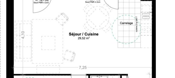 1 Schlafzimmer Wohnung in Saint-Louis, France, Nr. 71309 2