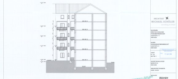 Квартира с 3 спальнями в Хаген, Германия № 112757 7
