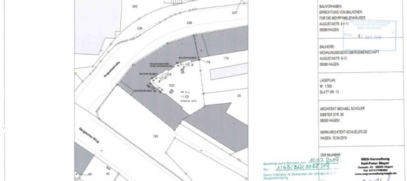 Квартира с 3 спальнями в Хаген, Германия № 112757 5