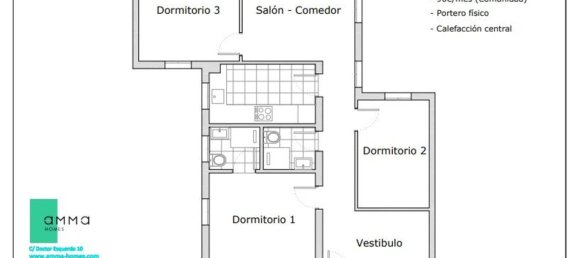 3 bedrooms Apartment in Madrid, Spain No. 182154 14