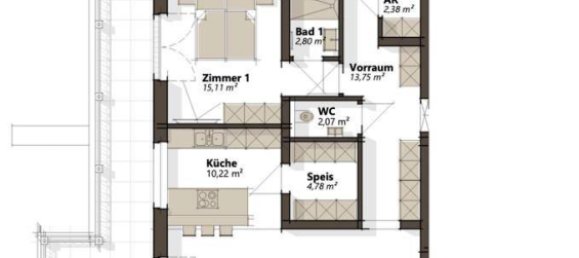 3 Schlafzimmer Penthouse in Mittersill, Austria, Nr. 140562 2