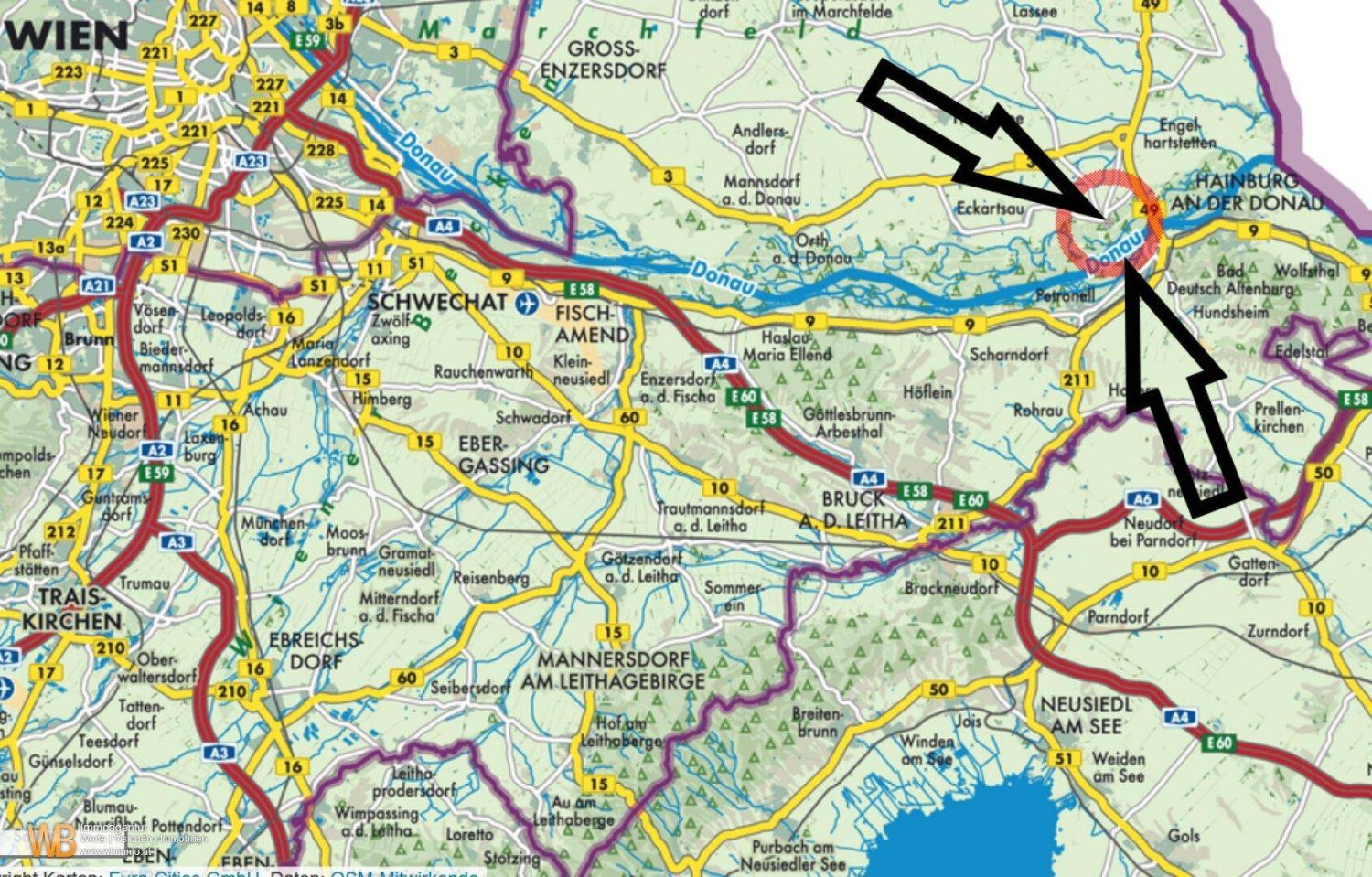 3 rooms Bungalow in Engelhartstetten, Austria No. 218099