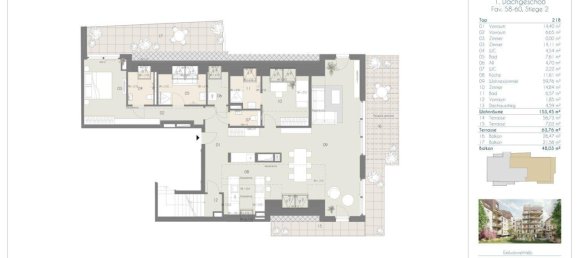 Ático de 3 habitaciónes en Wieden, Austria No. 135587 19