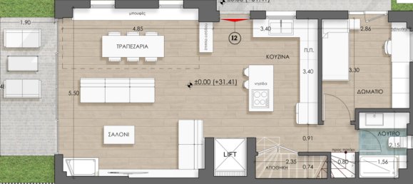 4 bedrooms Property in Thermi, Greece No. 1855 3