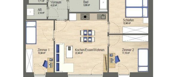 3 chambres Appartement à Kalsdorf bei Graz, Austria No. 209403 9