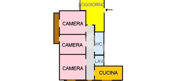 4-salle Appartement à Catania, Italy No. 270237 6