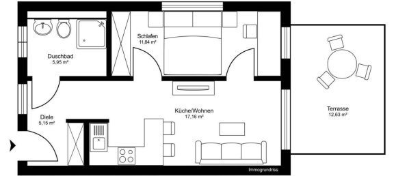 2 rooms Apartment in Munich, Germany No. 332590 19