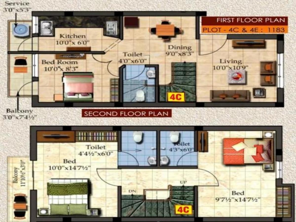 3 bedrooms House in Chennai, India No. 7933