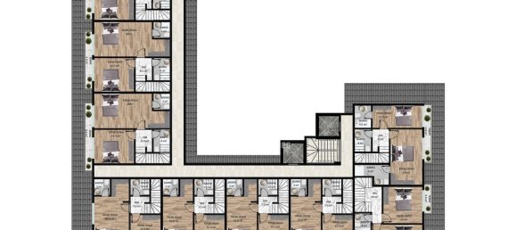 Apartment 1+1 in Kargicak, Turkey No. 11962 19