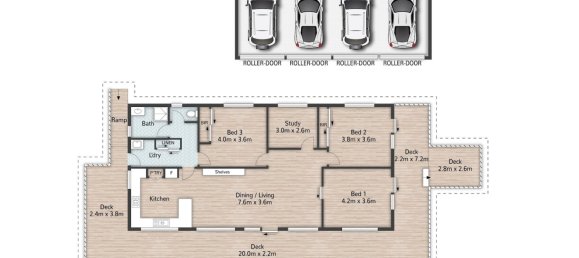 4 غرف نوم منزل في Ingoldsby, Australia رقم 472 26