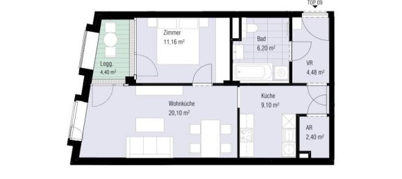 Apartamento de 2 habitaciónes en Mariahilf, Austria No. 73691 6