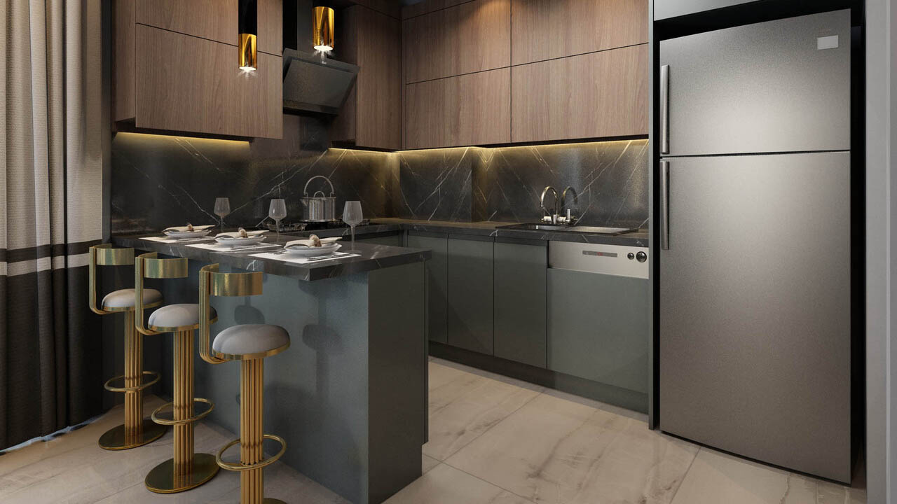 Penthouse 3+1 à Dream Homes Alanya (пляж Клеопатры, Турция), Alanya, Turkey No. 38930