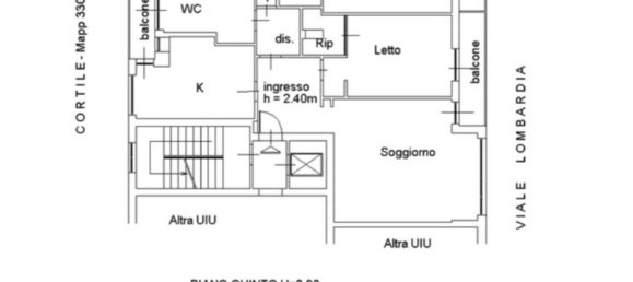 3 rooms Apartment in Milan, Italy No. 338148 32