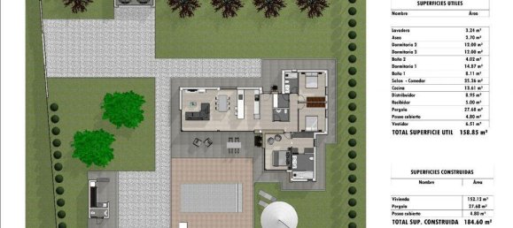 3 bedrooms Villa in El Pinos, Spain No. 6605 10