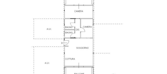 3 rooms Apartment in Rimini, Italy No. 151481 17