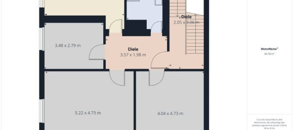 Квартира с 3 комнатами в Саарпфальц, Германия № 356666 9