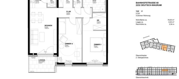 3 rooms Apartment in Deutsch-Wagram, Austria No. 254791 14