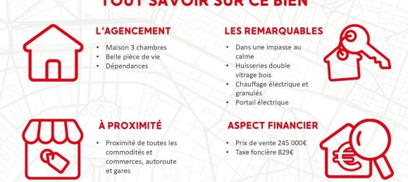 Casa de 3 dormitorios en Champdotre, France No. 200472 3