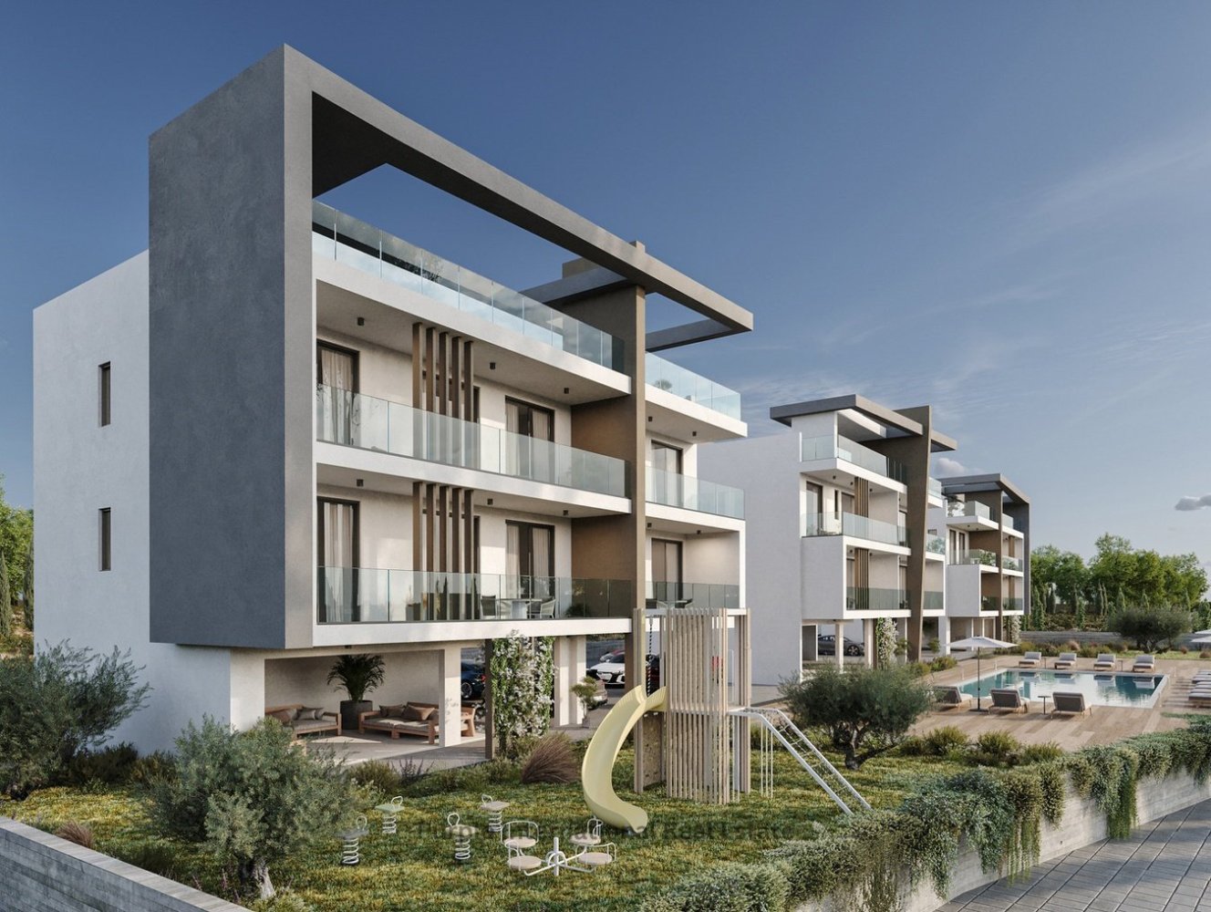 2 bedrooms Apartment in Geroskípou, Cyprus No. 22952