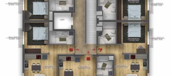 Wohnung 1+1 in Alanya, Turkey, Nr. 5588 2