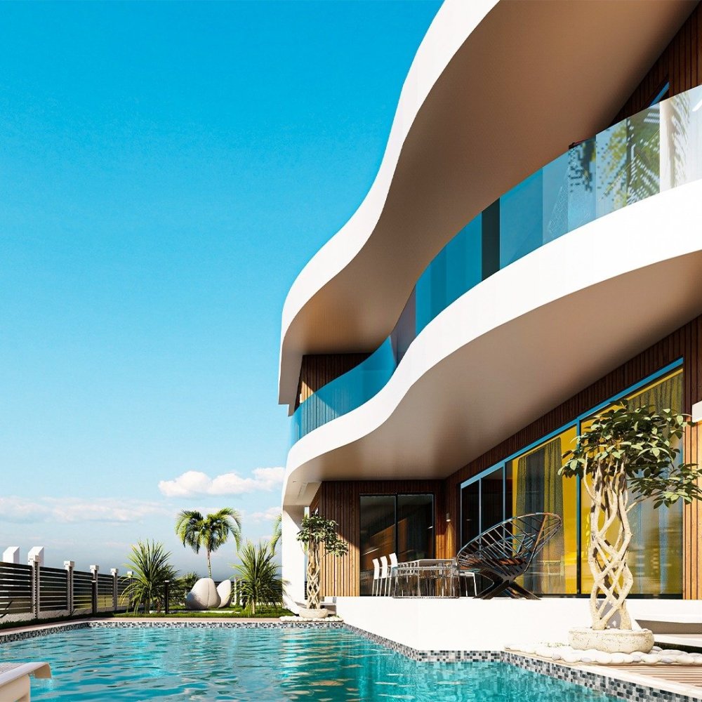 Villa 3+1 in Oba, Turkey No. 16692