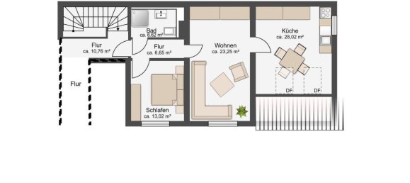 Таунхаус с 2 спальнями в Анхальт-Биттерфельд, Германия № 268250 15