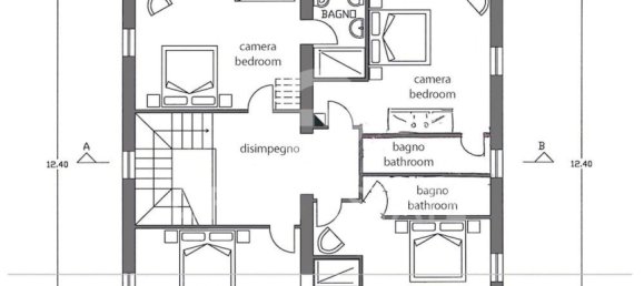 Дом с 5 комнатами в Кастильоне дель Лаго, Италия № 58457 23